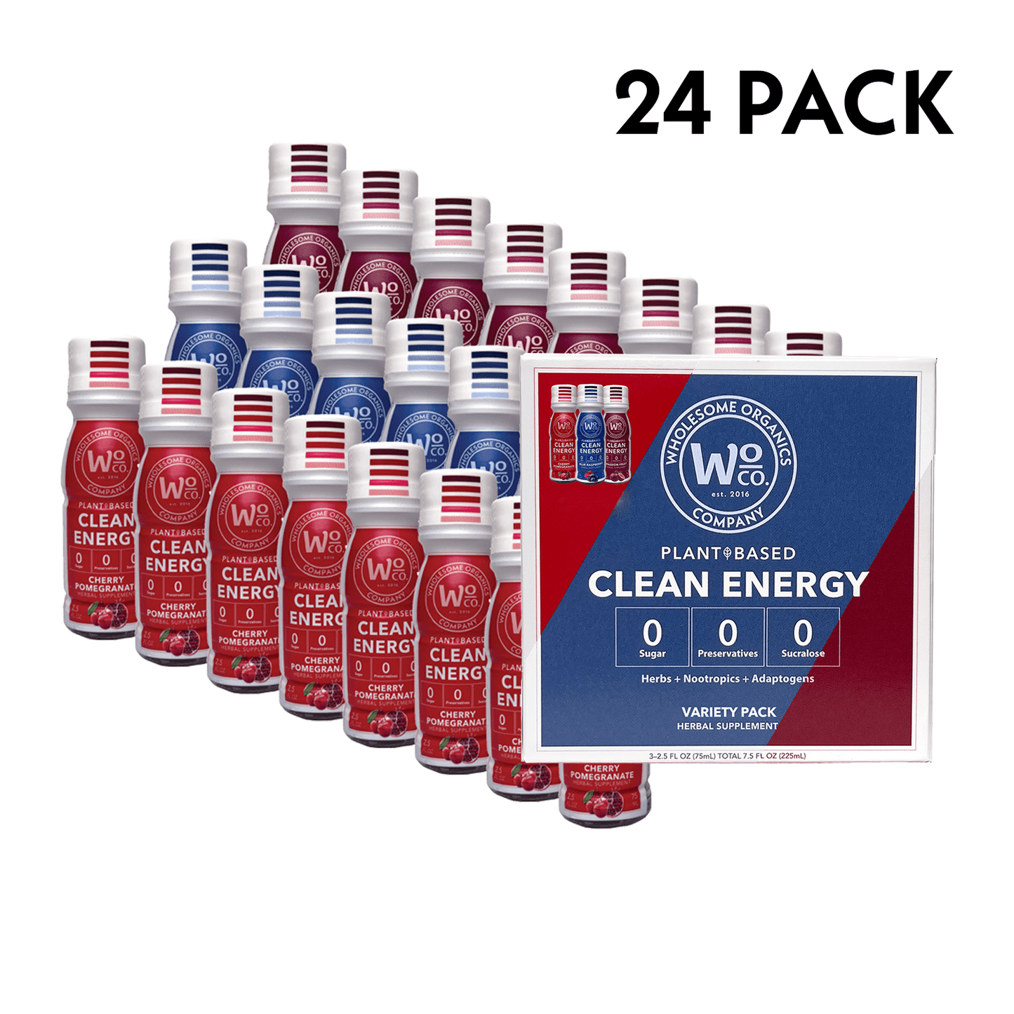 Healthy Energy Shots | Variety 24 Pack