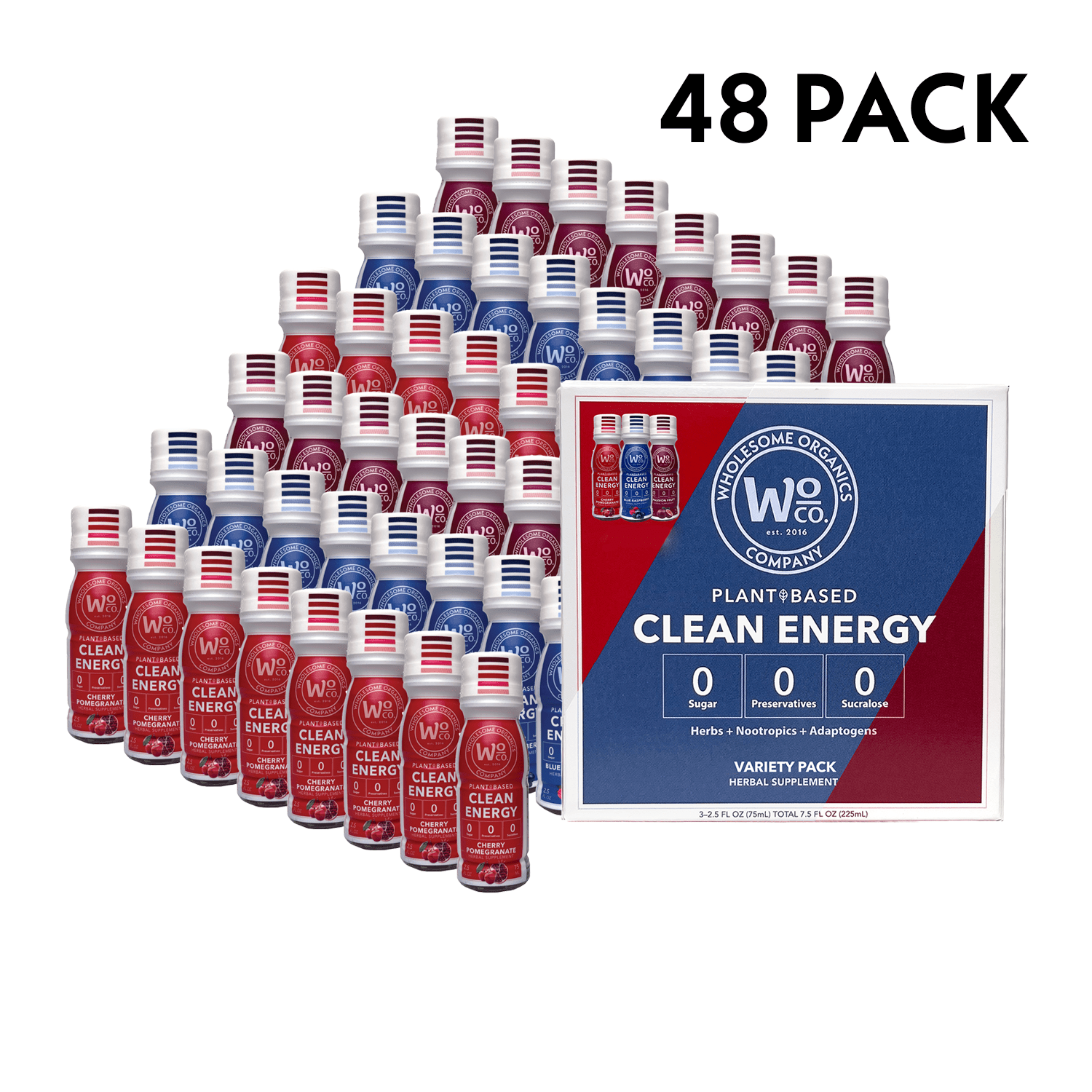 Healthy Energy Shots | Variety | 48 Pack