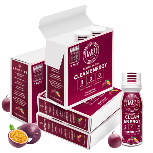 Healthy Energy Shots | Passion Fruit | 12 Pack